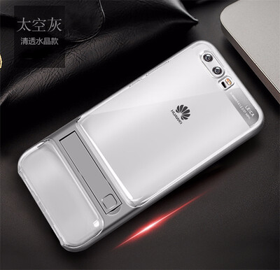 

Goowiiz Phone Case For Huawei P10P10 PlusNova Fashion Slim Shockproof Silicone TPU PC Hard Bracket