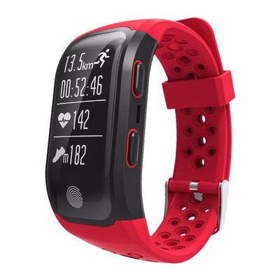 

S908 GPS Smartband Heart Rate Sleep Monitor Sedentary Reminder Pedometer IP68 Waterproof