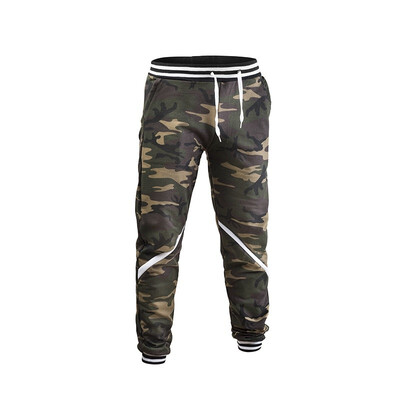 

Mens Fitness Explosion Casual Pants Men  Camouflage Design Overalls Plus SizeXS-4XL