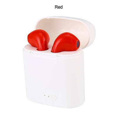 

i7s TWS wireless earphones blutooth earphone bluetooth headset with charging box Handsfree headphones for iPhone 6 7 8 X xiaomi