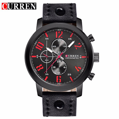 

CURREN Luxury Casual Men Watches Analog Military Sports Watch Quartz Male Wristwatches Relogio Masculino Montre Homme 8192