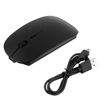 

Portable Rechargeable Bluetooth 3.0 Wireless Mouse For Laptop PC Tablets Black