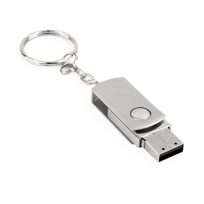 

Серебро 8GB U диск Pen Drive памяти Флэш-Стик для хранения Вращающийся ж / брелок