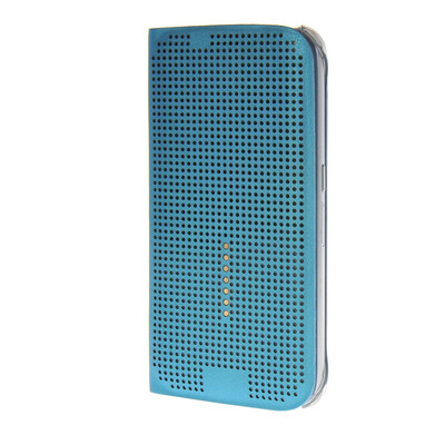 

MOONCASE Slim Surface holes Leather Side Flip Pouch Shell Back ЧЕХОЛ ДЛЯ Samsung Galaxy S6 Blue