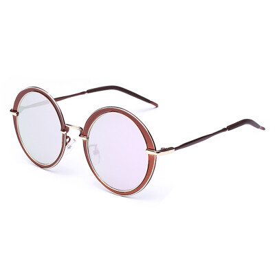 

FEIDU Brand Designer Metal Oval Sunglasses Women Vintage steampunk Sun Glasses For Women Coating Oculos De Sol Feminino Gafas