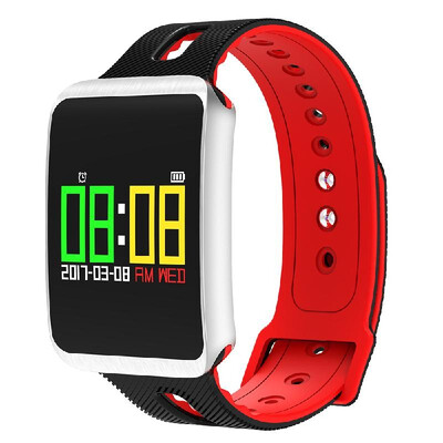 

Touch Screen Smart Sport Bracelet Blood Pressure Heart Rate Monitor Activity Tracker Watch IP68 Waterproof