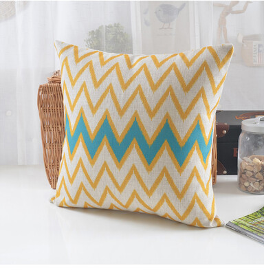 

Cntomlv Bird Pillow Case Geometric Pillow Cover Colorful Yellow Cushion Covers for Sofa Home Decoration Pillowcase