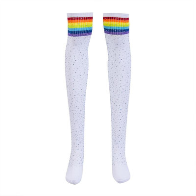 

Ladies Winter Soft Cable Knit Over knee Long Boot Thigh-High Warm Socks Leggings