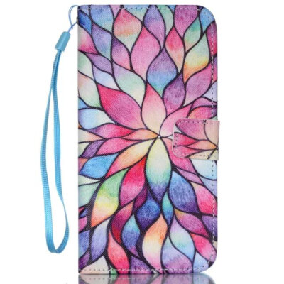 

MITI Book Flip Cloth Skin Leather Case For iPhone 6S Plus 5.5 Fashion Print Color Full Protective Accessories Cover i6 plus 5.5"