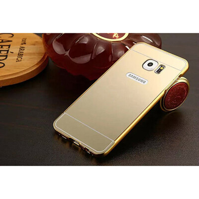

New Mirror Aluminum Alloy Bumper Acrylic PC Case For samsung J3 J5 J7 A3 A5 A8 S8 S9 Note 8 Pro Plus Prime 2016 2017 2018 Cover