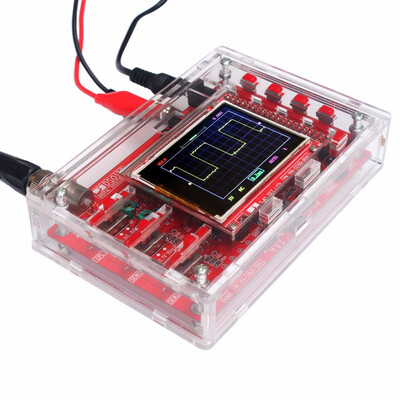 

Fully Assembled DSO138 24" TFT Pocket-size Digital Oscilloscope Kit DIY Parts Handheld Acrylic DIY Case Cover Shell