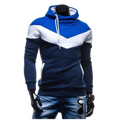 

Zogaa New Mens Hoodie Slim Casual Patchwork