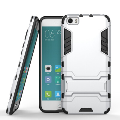 

MOONCASE Hybrid Kickstand PC+TPU Protection Shell 2 in 1 Case Cover for Xiaomi Mi 5 Mi5