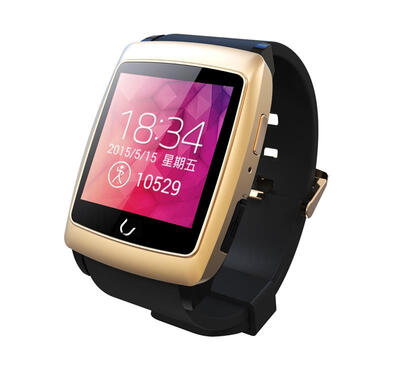 

Elegance Android 44 Smart Watch Phone with WIFI FM Pedometer Sleep Monitoring Stop Watch Phonebook Music Player Message Bluetooth Dialer Alarm Clock File Manager support Bluetooth Headset
