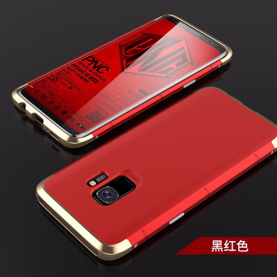 

Goowiiz Phone Case For Samsung Galaxy S9S9 Plus Luxury 3 in1 Metal PC Hard Hybrid Slim Back Case Full Protection