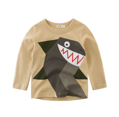 

Childrens wear autumn childrens long-sleeve T-shirt Cartoon boys pullover cotton baby clothes