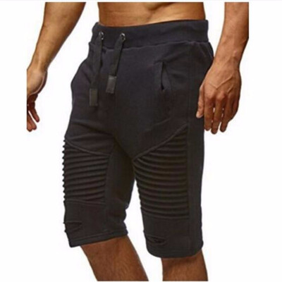 

2018 Mens Shorts Clothing Brand Solid Color Compression Male Shorts Men Fashion Men Short Summer Sweatpants Size