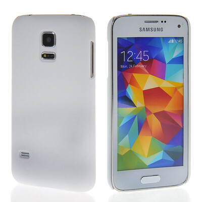 

MOONCASE Hard Rubberized Rubber Coating Devise Back чехол для Samsung Galaxy S5 Mini White