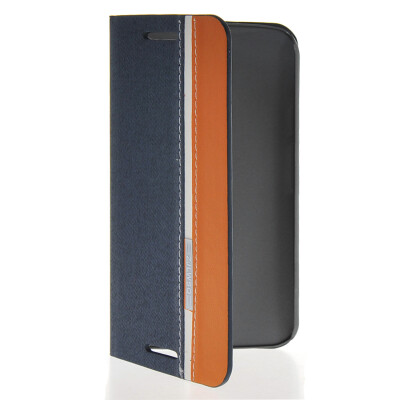 

MOONCASE Business style Leather Side Flip Wallet Card Slot Pouch Stand Back чехол для Motorola Moto G2 Sapphire