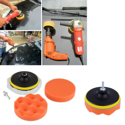 

5 inch Polishing Sponge Pad M10 Drill Adapter Kit For Car Auto Polisher 5pcs