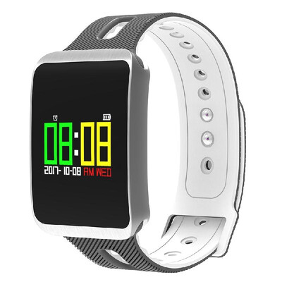 

Touch Screen Smart Sport Bracelet Blood Pressure Heart Rate Monitor Activity Tracker Watch IP68 Waterproof