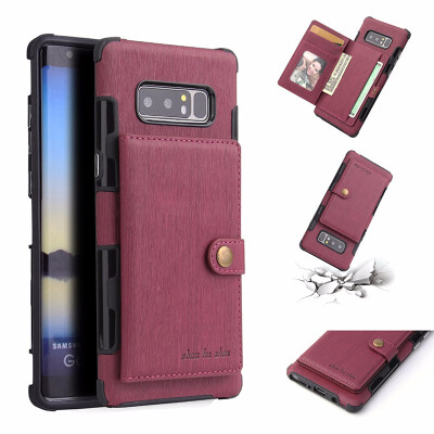 

SHS Phone Case For Huawei Mate 10 LiteMaimang 6Nova 2IHonor 9I Fashion Concise Leather Wire Drawing Multifunction