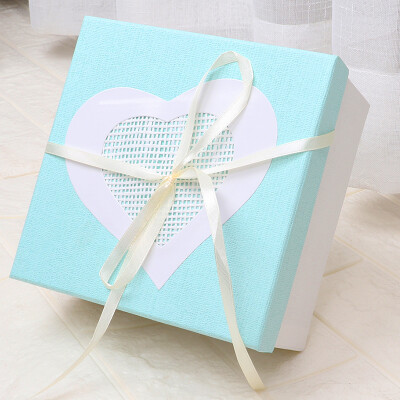 

YouJiaLiangPin Gift Storage Box Box Carton Gift Box Friends Gift Box Love Green