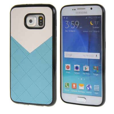 

MOONCASE New Style Flexible Soft Gel TPU Silicone Skin Slim Durable Case Cover for Samsung Galaxy S6 Blue