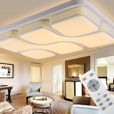 

First LED ceiling lamp modern simple lighting living room lamp bedroom lamp Titan 100 68 remote control Promise TY2414