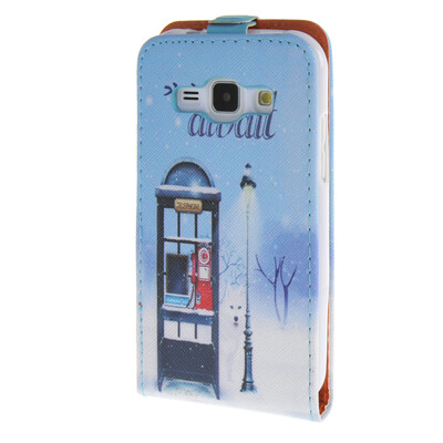 

MOONCASE Samsung Galaxy J1 ЧЕХОЛ ДЛЯ Leather Bottom Flip Pouch [Pattern series] /a05