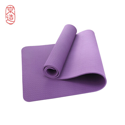 

Beijing made TPE yoga mat thickening 08cm unisex Jingdong own brand deep purple