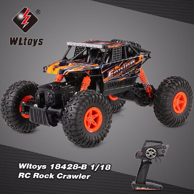 

Remote Control Car Goolsky Wltoys118 Scale Car 9kmh Speed 24G 4WDRemote Control Car Electric RTR Off-Road Rock Crawler Climbing