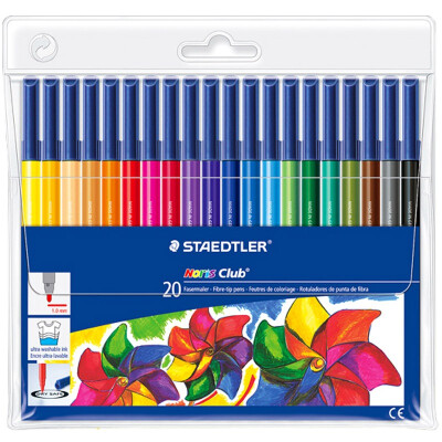 

Staedtler 326WP20 children&39s students watercolor pen -20 color equipment