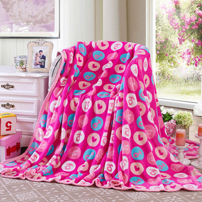 

Shengwei Bedding Home Textiles Blankets Coral Fleece Blanket Air Conditioning Blanket Blanket Blanket Blanket Mink Velvet Double Blanket 200 230cm Lock & Love