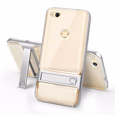 

Goowiiz Phone Case For Huawei P9P8 Lite 2017Honor 8 Lite Fashion Slim Shockproof Silicone TPU PC Hard Bracket