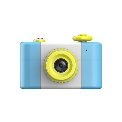 

HEEI small child children digital camera video camera SLR children birthday gift cute fall toy 32G TF card cute powder send lanyard sticker card reader