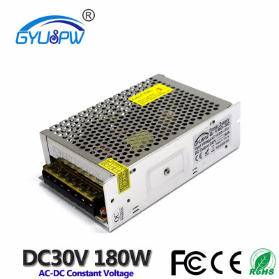 

180W 6A 30V Power Supply For LED Light CNC 3D Print Transformer AC 220V 110V to dc30v LED Driver Transformers With CCTV Motor