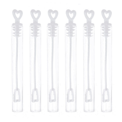 

UpperX 96 Wedding Wand Heart Tube Bubble Favours Table Decoration Party Accessories