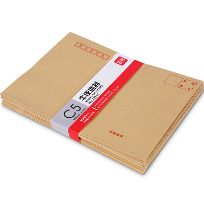 

Deli 33213 7 leather post office standard envelope 229 162mm 30 sheets bag beige