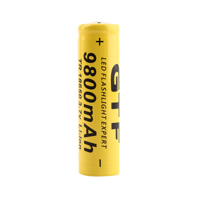 

1шт 3.7V 9800mAh 18650 Литий-ионная аккумуляторная батарея для фонарик факел