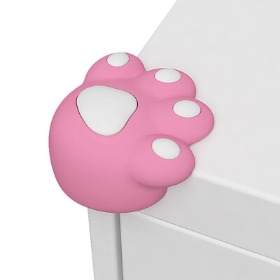 

Cocktail Pig BabyBBZ Collision Angle Baby Safety Point Corner Case Protective Bear Cracker Silicone Corridor 4 Pack Cute Powder