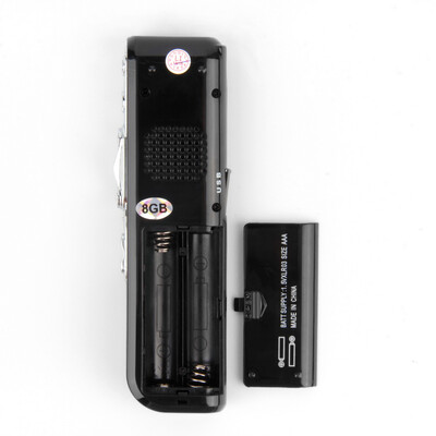 

8GB 650Hr USB ЖК-экран Digital Audio Voice Recorder Диктофон MP3-плеер