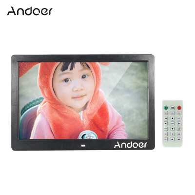

Digital Accessories 13 inch HD 169 Digital Photo Frame Picture Alarm MP4 Player Remote Control M2T0