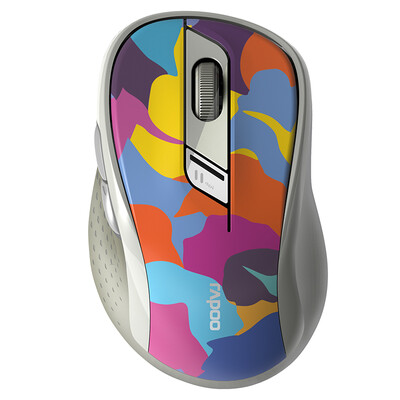 

Rapoo M500 Bluetooth Multimode Wireless Mouse Bluetooth Mouse Bluetooth 30Bluetooth 40Wireless 24G Office Mouse Mute Mouse Purple