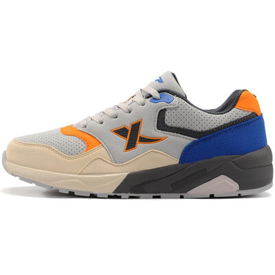 

(XTEP) couple sports shoes retro fashion shoes men's shoes 984119119527 gray blue 43 yards