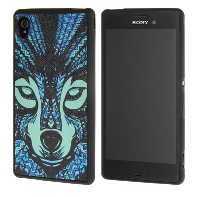 

MOONCASE чехол для Sony Xperia M4 Pattern series Flexible Soft Gel TPU Silicone Skin Slim Durable Cover