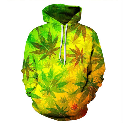 

QYDM0183Mens Hoodie 3D Printed Women Pullover Sweater