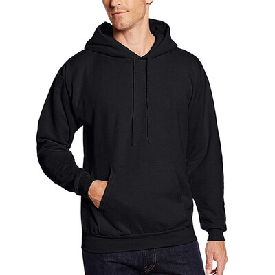 

Plus Size Mens Casual Hoodies Long Sleeve Hooded Sweatshirts Solid Color Sport Pullovers 6 Color