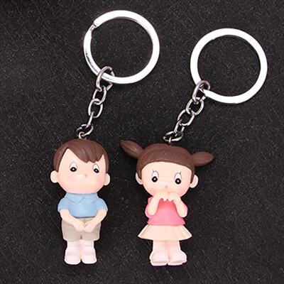 

Extreme space JDKJ couple key chain a pair of creative gifts car key chain key chain key pendant 520 gift to send girlfriend wife Valentines Day gift childhood