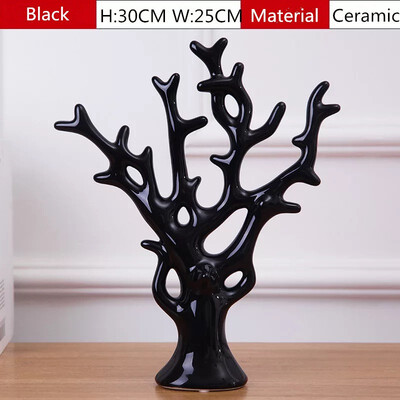 

Nordic ceramic money tree figurines creative modern home decorations accessories living room study mascot ornaments wedding gift